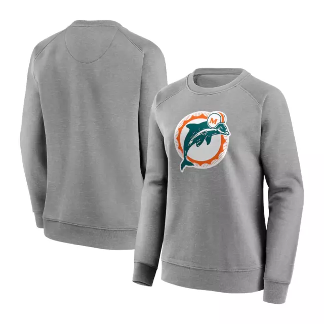 Miami Dolphins NFL Felpa (Taglia M) Donna Squadra Logo Sudare - Nuovo