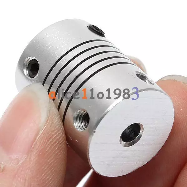 D19L25 Flexible Shaft Coupling CNC Stepper Motor Coupler Connector 3-10mm New