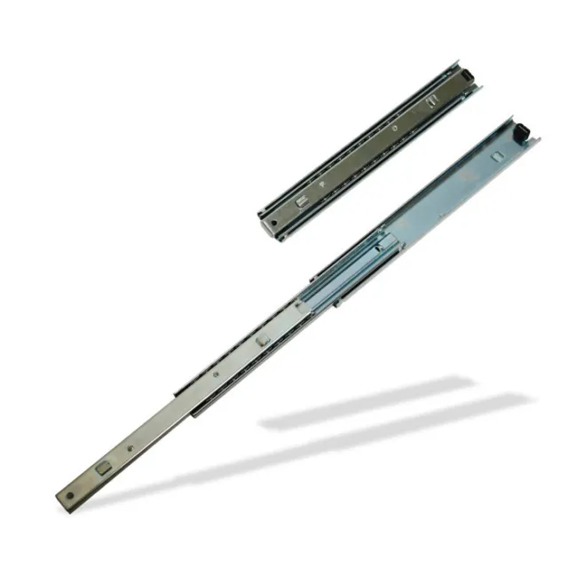 Rails glissière télescopique 2 pièces pour tiroir 250 mm D99011