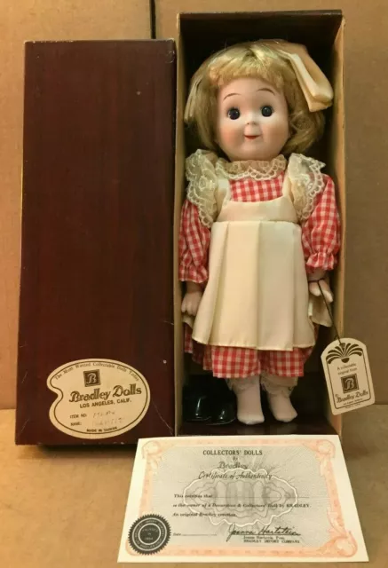Bradley Doll  “Danielle” - Blonde Hair - Original Box w/ COA & Tags