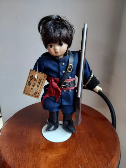 Springfield Children of the Civil War Doll 1861-1865 Porcelain Springfield Children of the Civil War Doll 1861-1865 Porcelain