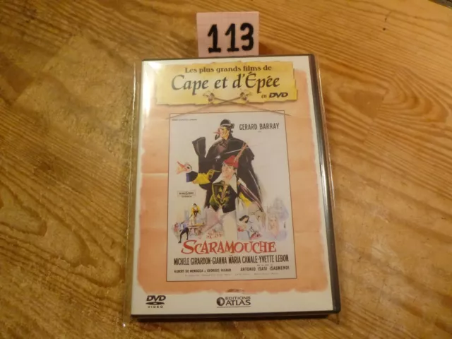 DVD : Scaramouche - Gérard BARREY / Michèle GIRARDON / Comme Neuf