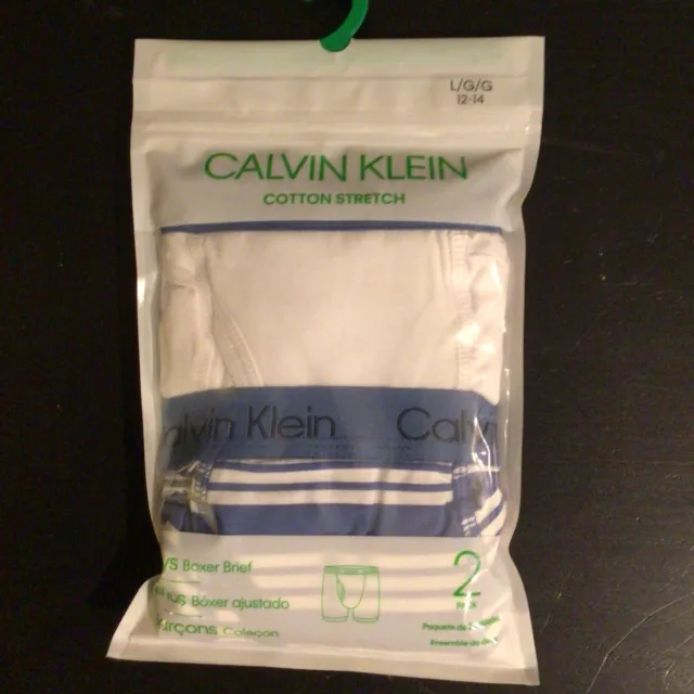 Calvin Klein 261180 Girls Hipster 2 Pack Seamless Underwear Size Large  (10-12)