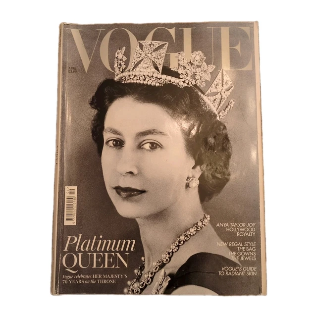 Vogue UK April 2022 Queen Elizabeth II Queen Elizabeth II appears