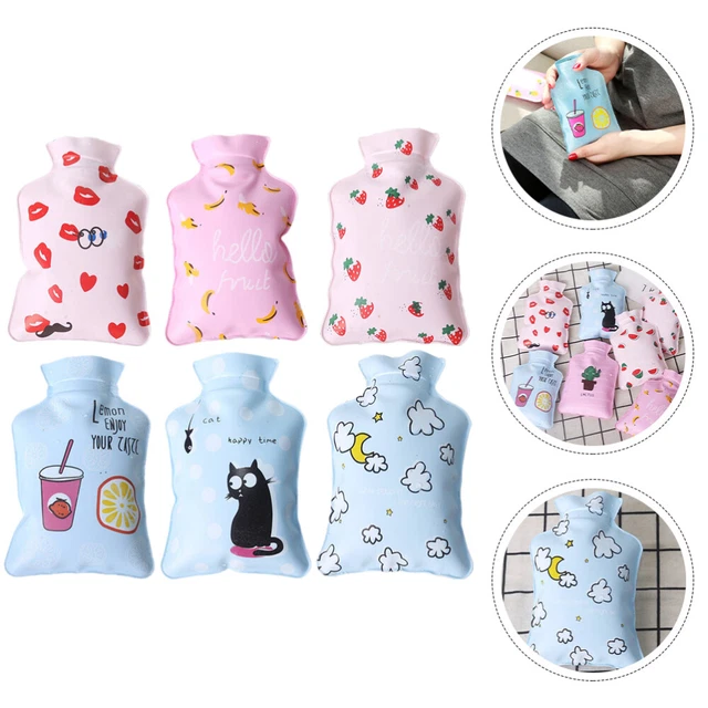 6 Pcs Kids Hot Water Bag Mini Hot Water Bottle Portable Hand Warmers Household