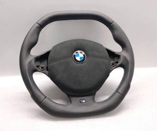Volant BMW M Sport Avec Airbag - Pour Série 3 E46 Ou Similaires - OCCASION En état Fonctionnel