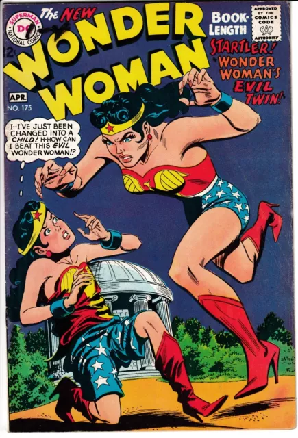 WONDER WOMAN #175, VF-, DC Comics (1968)