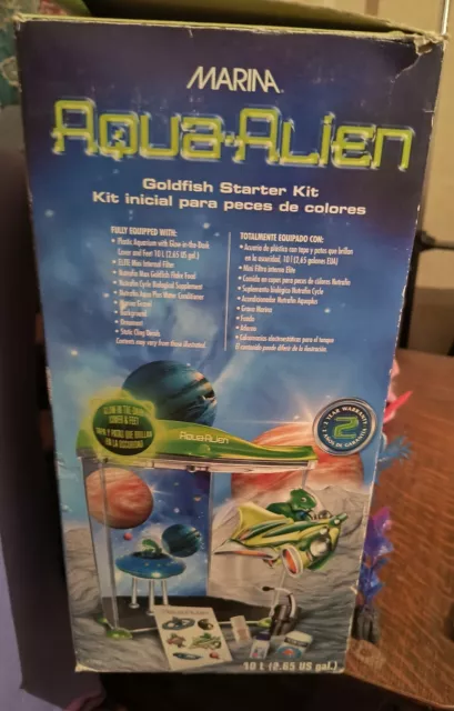 Marina Aqua Alien Aquarium Goldfish Setup Kit 2