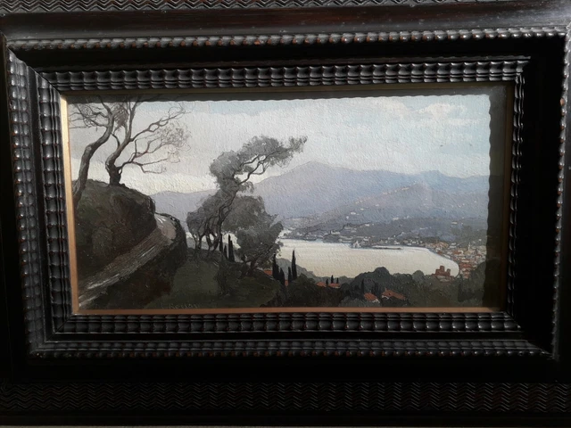 Staudacher Arte- Edgardo Rossaro 1882-1972  'Rapallo 1929' Genova