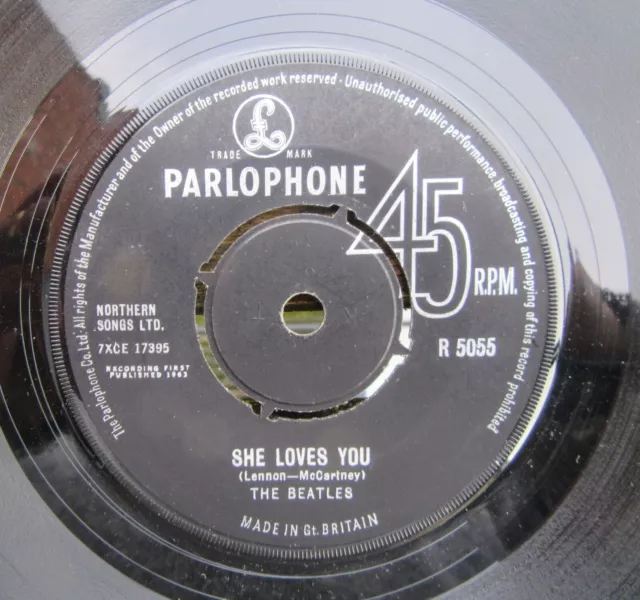 THE BEATLES She Loves You/I'll Get You 1st Press 1963 Excellent