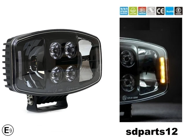 90W Led Luce Lampada Faro Da Lavoro 12/24V Faretto Macchine Agricole