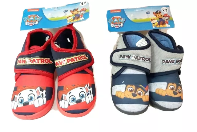 Pantofole PAW patrol bambino bimbo a strappo antiscivolo calde e comode nuovo