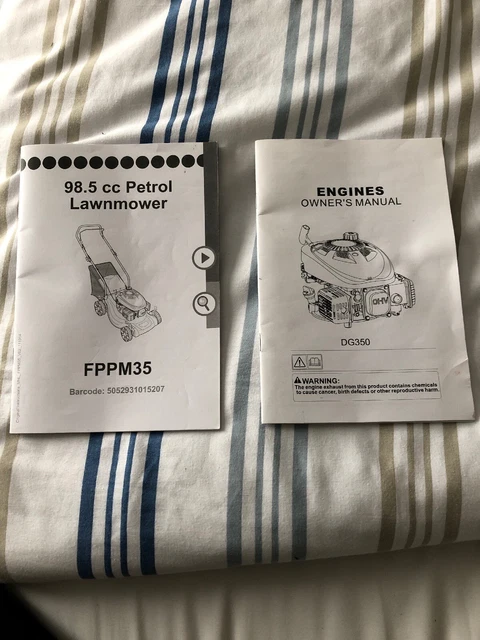 Fppm35 petrol on sale lawnmower manual