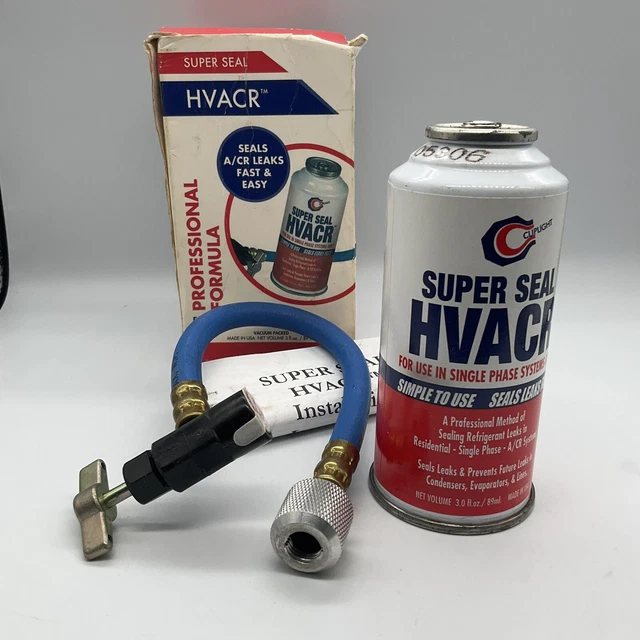 NEW Cliplight Super Seal HVACR 944KIT 1.5 Ton 5 Ton 5KW 17KW Hose Instructions