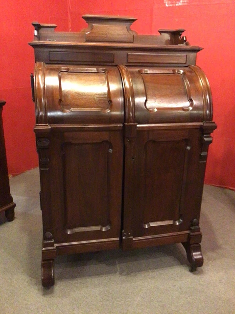 Antique Victorian Walnut Wooton Desk Standard Grade