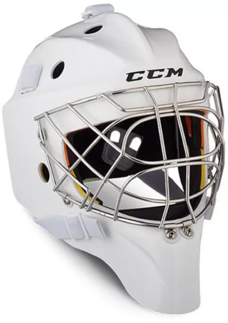 CCM AXIS A1.9 Torwartmaske Senior Weiß CCM-Helm-Tacks-Größe Bauer Farbe