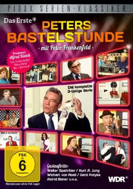 Peters Bastelstunde - Unterhaltungsserie m. Peter Frankenfeld Pidax  DVD/NEU/OVP