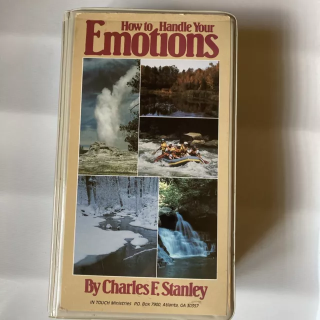 How To Handle Your Emotion 1976 Audio Cassettes By Charles F Stanley Self Help