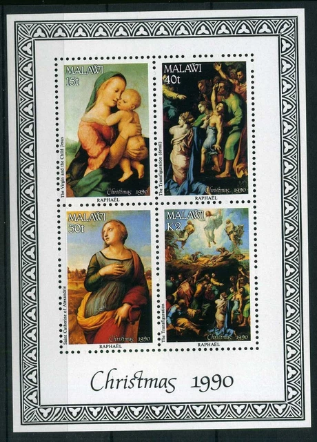 Malawi Block 73 postfrisch Weihnachten #IJ135