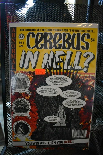 Cerebus in Hell #4 Aardvark-Vanaheim Comics 2017 Dave Sim 40th Anniversary 9.4