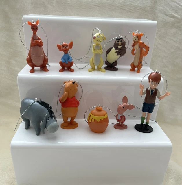 10 DISNEY WINNIE The Pooh And Friends Christmas Tree Decorations