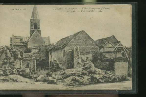 VILLERS FRANQUEUX      ( la carte n est pas jaunie )