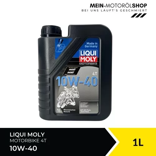 Liqui Moly Motorbike 4T Basic Street 10W-40 1 Liter