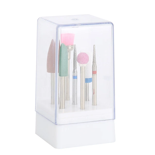 7pcs électrique Nail Drill Bits Manicure Polissant Machine De Meulage Accessoire