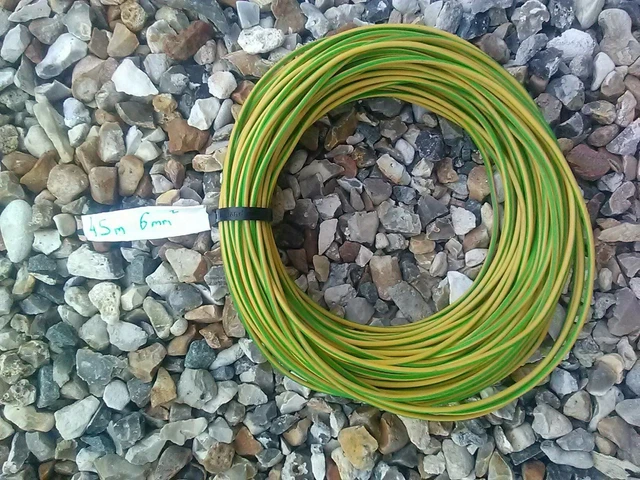 45m : fils / cable d alimentation HO7-VK 6 mm² souple ( bretelle disponible )