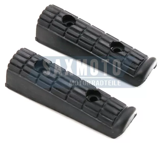 Gummi Fussrasten vorn YAMAHA TDM850 TRX850 Front Footrest Rubbers