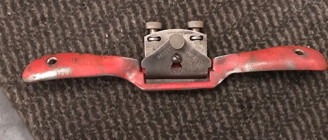 Record Spoke Shave A151 Adjustable flat Sole Tungsten blade - Vintage Old Tool
