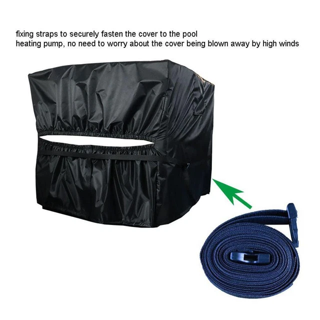 Copertura pompa di calore piscina copertura riscaldatore piscina nero Oxford coperture pompa di calore piscina D5U0