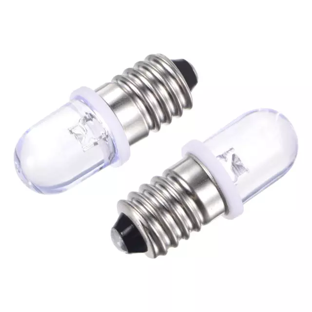 Screw E5 E5.5 F3 LED Tool Light Toy Mini Bulb Lamp 6000K/ 3000K DC 3V 6V  12V 24V