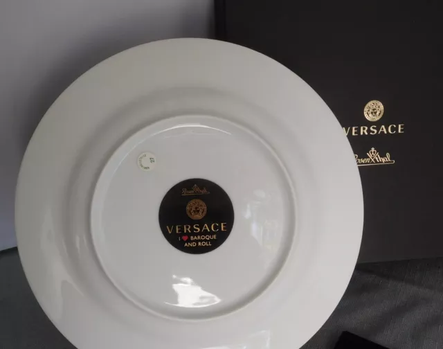 Rosenthal Versace I Love Baroque and Roll Frühstücksteller 22 cm Neu & Ovp 2