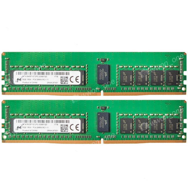 MÉMOIRE SERVEUR DELL 16 Go PC4-21300 DDR4-2666V ECC REG 2RX8 288