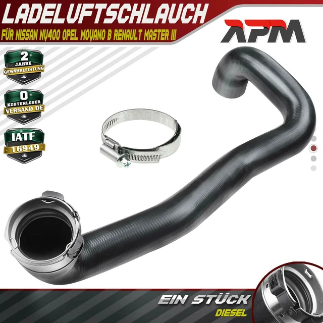 LLS-GERMANY Ladeluftschlauch Für Master I, Opel Movano B, Nissan NV400 2.3 DCi - Kompatibel Mit 8200730407