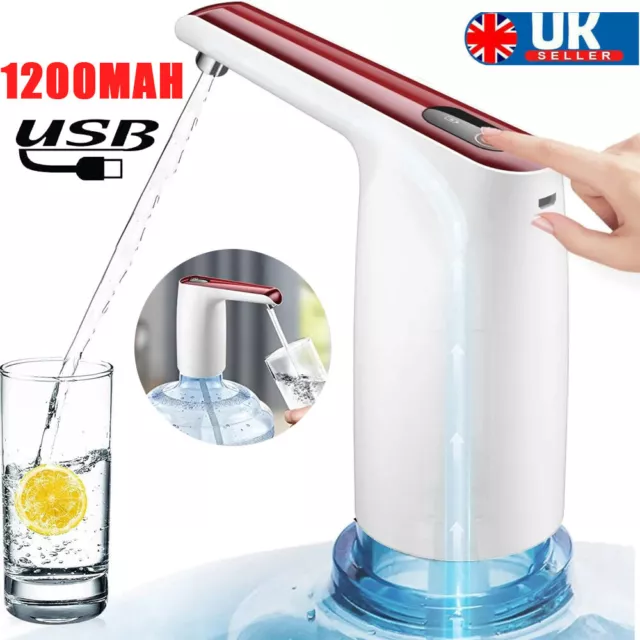 Electric Water Bottle Pump USB Rechargeable Automatic Drinking Water Dispenser