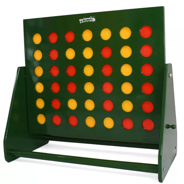 Garden Games Maxi Connect 4 in a row Giant Wooden Outdoor