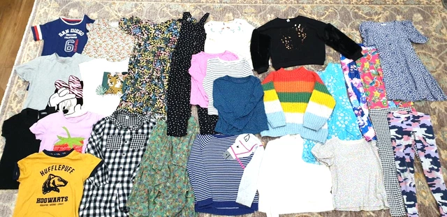 Girls Large Bundle Clothing Next, M&S, Joules Zara 7 years