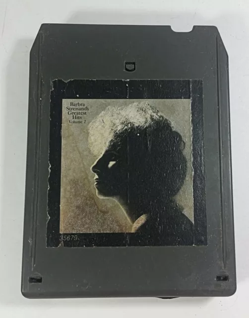 Barbra Streisand Greatest Hits 2 8 Track Tape Cartridge Vintage 1978 Untested