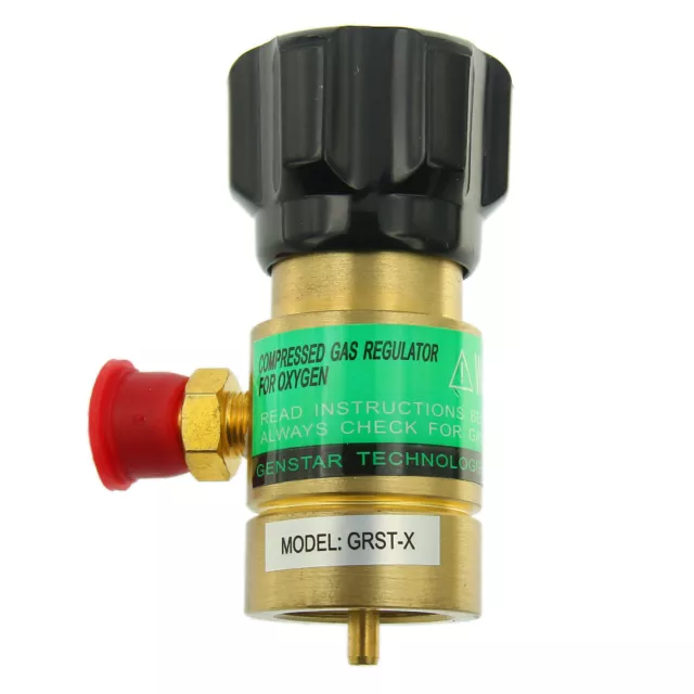 Gentec Oxygen Regulator For Disposable Tanks Jewelry Welding Tool