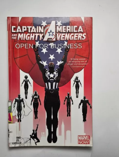 Captain America And The Mighty Avengers Vol 1: Open For Business(Marvel)-TPB