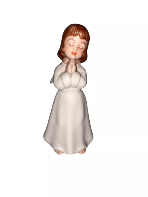 Ceramic Praying Angel Figurine