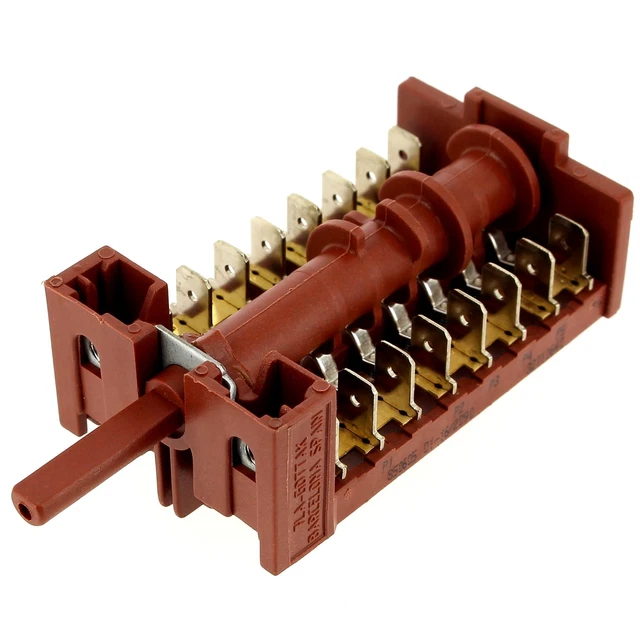 Commutateur 4 Positions Beko 850511k 263900055 - Pour Cuisinière Et Four - Garantie 2 Ans - Neuf