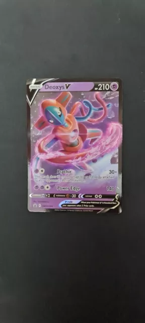 Pokémon TCG Deoxys V SWSH Black Star Promos SWSH266 Holo Promo