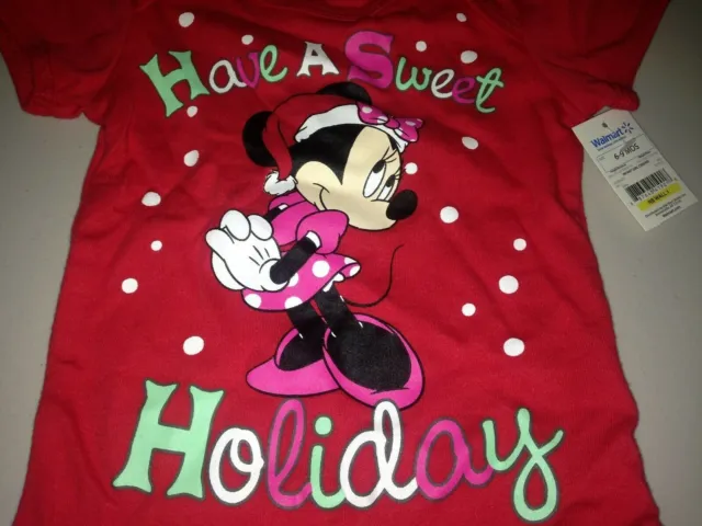 Combinaison Minnie Mouse Have A Sweet Holiday bébé garçon/fille creeper OnePiece Disney 2