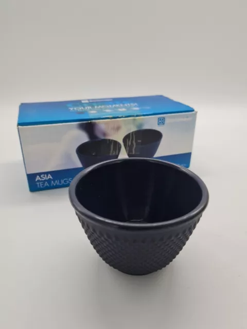 Asia Teebecher Set Gusseisen asiatisch Teetassen emailliert 1 Becher