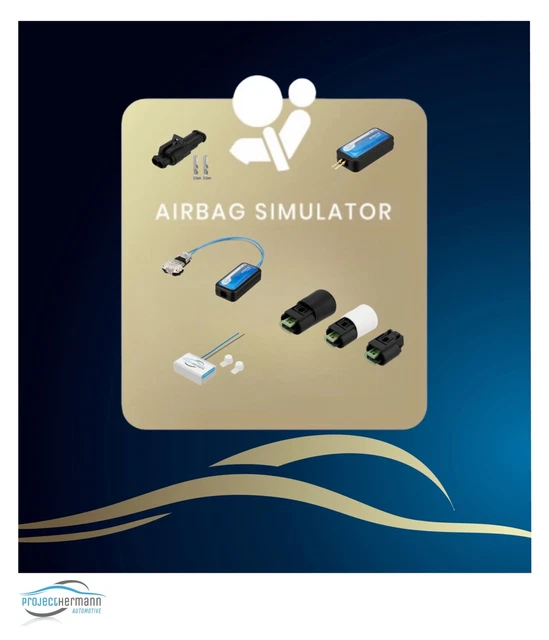 🌍 AIRBAG GURTSTRAFFER Simulator für BMW AUDI MERCEDES NISSAN OPEL SEAT