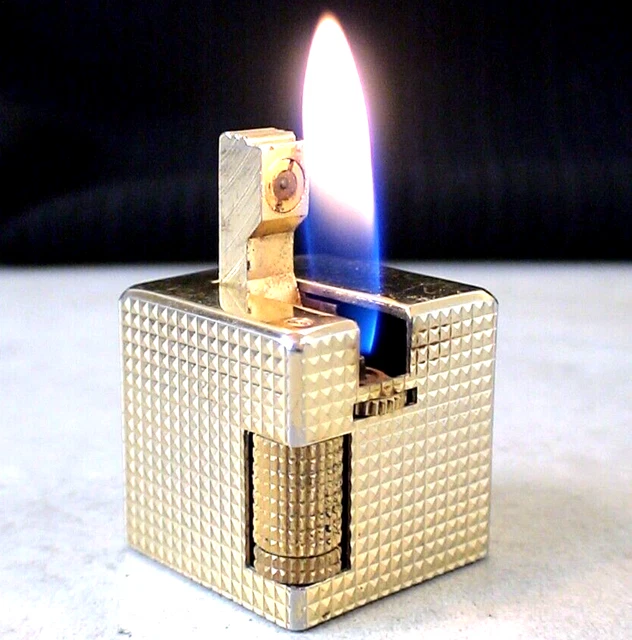Briquet ancien * IPPAG-DICE Forme Cubique * Vintage Lighter Feuerzeug Accendino