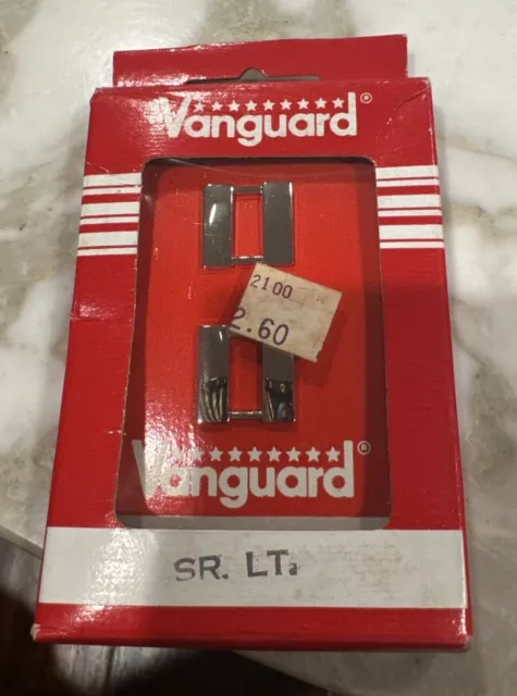 Vintage Vanguard United States Coast Guard Senior Lieutenant Bars- Coat Device